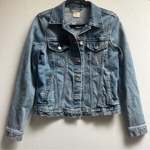 Gap 1969 Classic Medium Wash Denim Jean Trucker Jacket Size Small